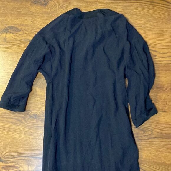 🌷 Rodier Paris🌷 Classic Vintage Long Black Stylish Dress - Picture 5 of 5